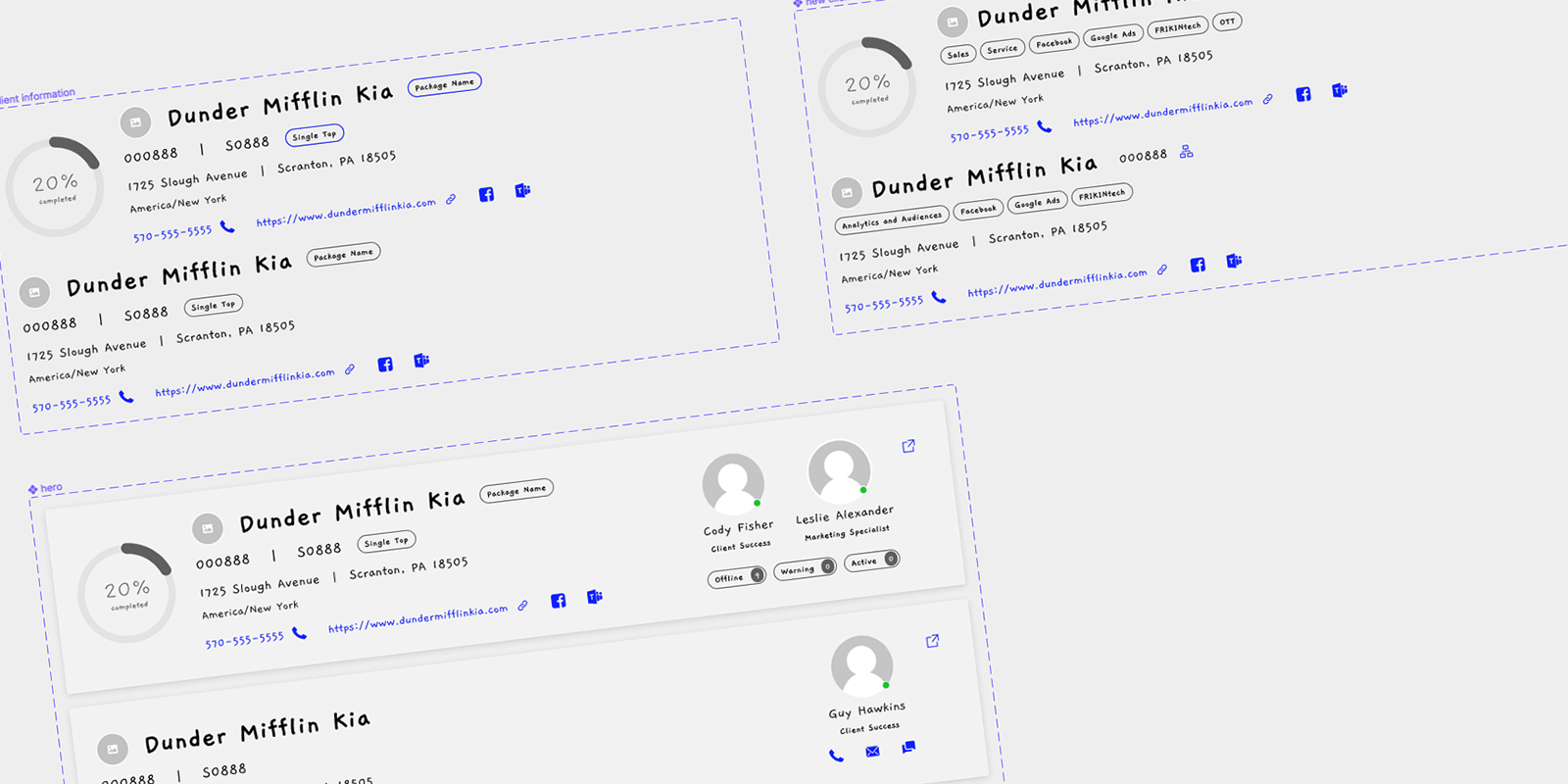 Turning my component library into low fidelity